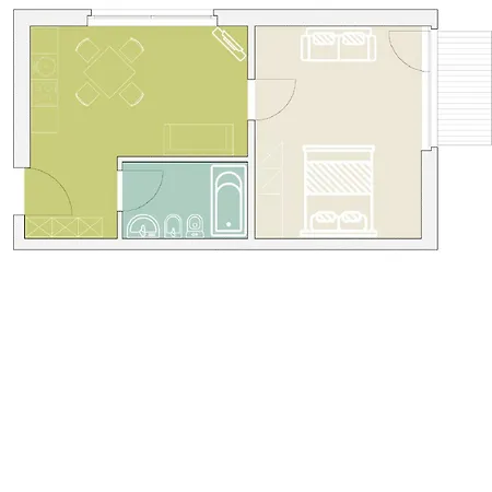 公寓式酒店 Panorama 布鲁尼科